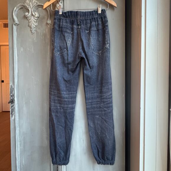 Rag & Bone Miramar Jogger Pants Sz XXS Women’s Blue Jeans Denim Print - Picture 8 of 16